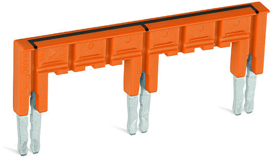 WAGO - Brücker, isoliert, orange