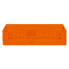 WAGO - Abschluss- und Zwischenplatte, 2,5mm dick, orange