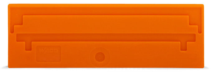 WAGO - Trennwand, 2mm dick, überstehend, orange