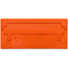 WAGO - Trennwand, 2mm dick, überstehend, orange