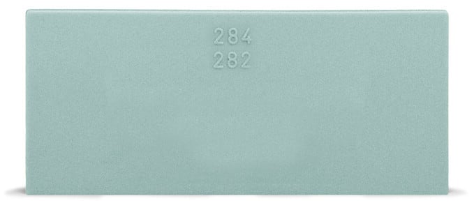 WAGO - Reduzierabdeckplatte, 1mm dick, orange