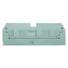 WAGO - Reduzierabdeckplatte, 1mm dick, in Verbindung mit 3-Leiter-Klemmen 284-681, grau