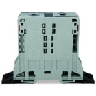 WAGO - 2-Leiter-Durchgangsklemme, 95mm², seitliche Beschriftungsaufnahmen, grau