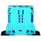 WAGO - 2-Leiter-Durchgangsklemme, 95mm², seitliche Beschriftungsaufnahmen, blau