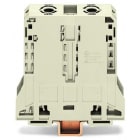 WAGO - 2-Leiter-Durchgangsklemme, 95mm², für Anwendungen Ex e II geeignet, lichtgrau