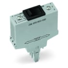 WAGO - Schaltermodul, mit Wechselschalter, Schaltspannung AC250V, grau