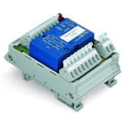 WAGO - Relaismodul mit zwangsgeführten Kontakten, Eingangsnennspannung AC/DC24V, 4 S+4Ö, grau