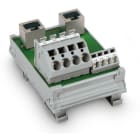WAGO - Übergabemodul, 2xRJ-45, Leiterplattenklemmen, 2-reihig