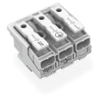 WAGO - Leuchtenanschlussklemme, Drücker extern, für Linect®, weiß