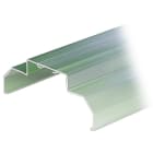 WAGO - Abdeckprofil, Typ 2, passend zu Abdeckprofilträger Typ 2, transparent