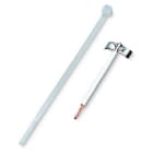 WAGO - Schirmübergabe, + Kabelbinder für Schirmdurchmesser 5mm bis 10mm, 150mm lang, grau