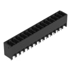 WAGO - THT-Stiftleiste, Lötstift 0,8x0,8mm, gerade, schwarz