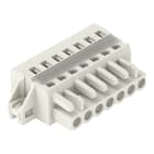 WAGO - 1-Leiter-Federleiste, CAGE CLAMP®, 2,5mm², lichtgrau
