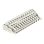WAGO - 1-Leiter-Federleiste, CAGE CLAMP®, 2,5mm², lichtgrau