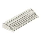 WAGO - 1-Leiter-Federleiste, CAGE CLAMP®, 2,5mm², lichtgrau