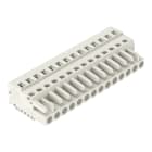 WAGO - 1-Leiter-Federleiste, CAGE CLAMP®, 2,5mm², lichtgrau