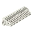 WAGO - 1-Leiter-Federleiste, CAGE CLAMP®, 2,5mm², lichtgrau