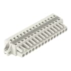 WAGO - 1-Leiter-Federleiste, CAGE CLAMP®, 2,5mm², lichtgrau