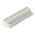 WAGO - 1-Leiter-Federleiste, CAGE CLAMP®, 2,5mm², lichtgrau