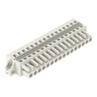 WAGO - 1-Leiter-Federleiste, CAGE CLAMP®, 2,5mm², lichtgrau