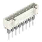 WAGO - Stiftleiste für Reihenklemmen, Stifte 1, 2x1, 2mm, gerade, lichtgrau