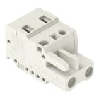 WAGO - 1-Leiter-Federleiste, CAGE CLAMP®, 2,5mm², lichtgrau