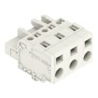 WAGO - 1-Leiter-Federleiste, CAGE CLAMP®, 2,5mm², lichtgrau