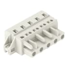 WAGO - 1-Leiter-Federleiste, CAGE CLAMP®, 2,5mm², lichtgrau