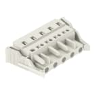 WAGO - 1-Leiter-Federleiste, CAGE CLAMP®, 2,5mm², lichtgrau
