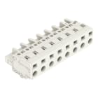 WAGO - 1-Leiter-Federleiste, CAGE CLAMP®, 2,5mm², lichtgrau