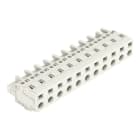WAGO - 1-Leiter-Federleiste, CAGE CLAMP®, 2,5mm², lichtgrau
