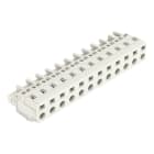 WAGO - 1-Leiter-Federleiste, CAGE CLAMP®, 2,5mm², lichtgrau
