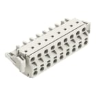 WAGO - 2-Leiter-Federleiste, Push-in CAGE CLAMP®, 2,5mm², lichtgrau