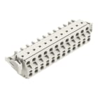 WAGO - 2-Leiter-Federleiste, Push-in CAGE CLAMP®, 2,5mm², lichtgrau