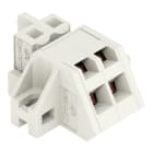 WAGO - 1-Leiter Federleiste, abgewinkelt, CAGE CLAMP®, 2,5mm², lichtgrau