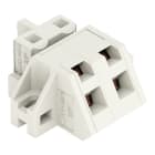 WAGO - 1-Leiter Federleiste, abgewinkelt, CAGE CLAMP®, 2,5mm², lichtgrau