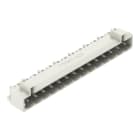 WAGO - THT-Stiftleiste, Lötstift 1, 0x1, 0mm, abgewinkelt, lichtgrau