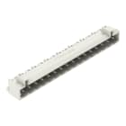 WAGO - THT-Stiftleiste, Lötstift 1, 0x1, 0mm, abgewinkelt, lichtgrau