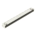 WAGO - THT-Stiftleiste, Lötstift 1, 0x1, 0mm, abgewinkelt, lichtgrau