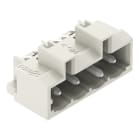 WAGO - THT-Stiftleiste, Lötstift 1, 2x1, 2mm, abgewinkelt, lichtgrau