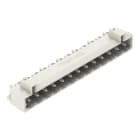 WAGO - THT-Stiftleiste, Lötstift 1, 2x1, 2mm, abgewinkelt, lichtgrau