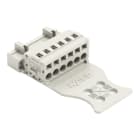 WAGO - 1-Leiter-Stiftleiste, CAGE CLAMP®, 2,5mm², lichtgrau