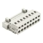 WAGO - 1-Leiter-Stiftleiste, CAGE CLAMP®, 2,5mm², lichtgrau