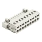 WAGO - 1-Leiter-Stiftleiste, CAGE CLAMP®, 2,5mm², lichtgrau