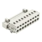 WAGO - 1-Leiter-Stiftleiste, CAGE CLAMP®, 2,5mm², lichtgrau