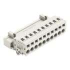 WAGO - 1-Leiter-Stiftleiste, CAGE CLAMP®, 2,5mm², lichtgrau