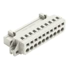 WAGO - 1-Leiter-Stiftleiste, CAGE CLAMP®, 2,5mm², lichtgrau
