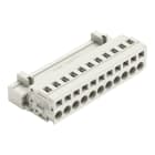 WAGO - 1-Leiter-Stiftleiste, CAGE CLAMP®, 2,5mm², lichtgrau