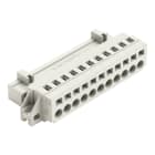 WAGO - 1-Leiter-Stiftleiste, CAGE CLAMP®, 2,5mm², lichtgrau