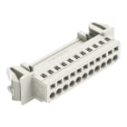 WAGO - 1-Leiter-Stiftleiste, CAGE CLAMP®, 2,5mm², lichtgrau
